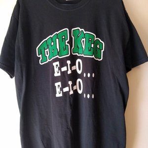 2006 Czech Days THE KEG Black Jerzees Beer Drinking T-Shirt Men's Size Large